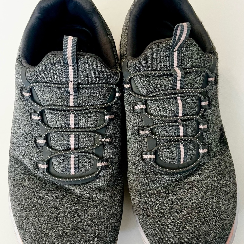 LABOR DAY SALE! Athletic Works Women's Slip On Gray Casual  Shoes S 9 1/2.